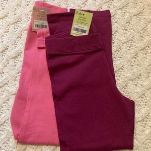 Two Pairs of Primary Leggings - Size 4-5 NWT